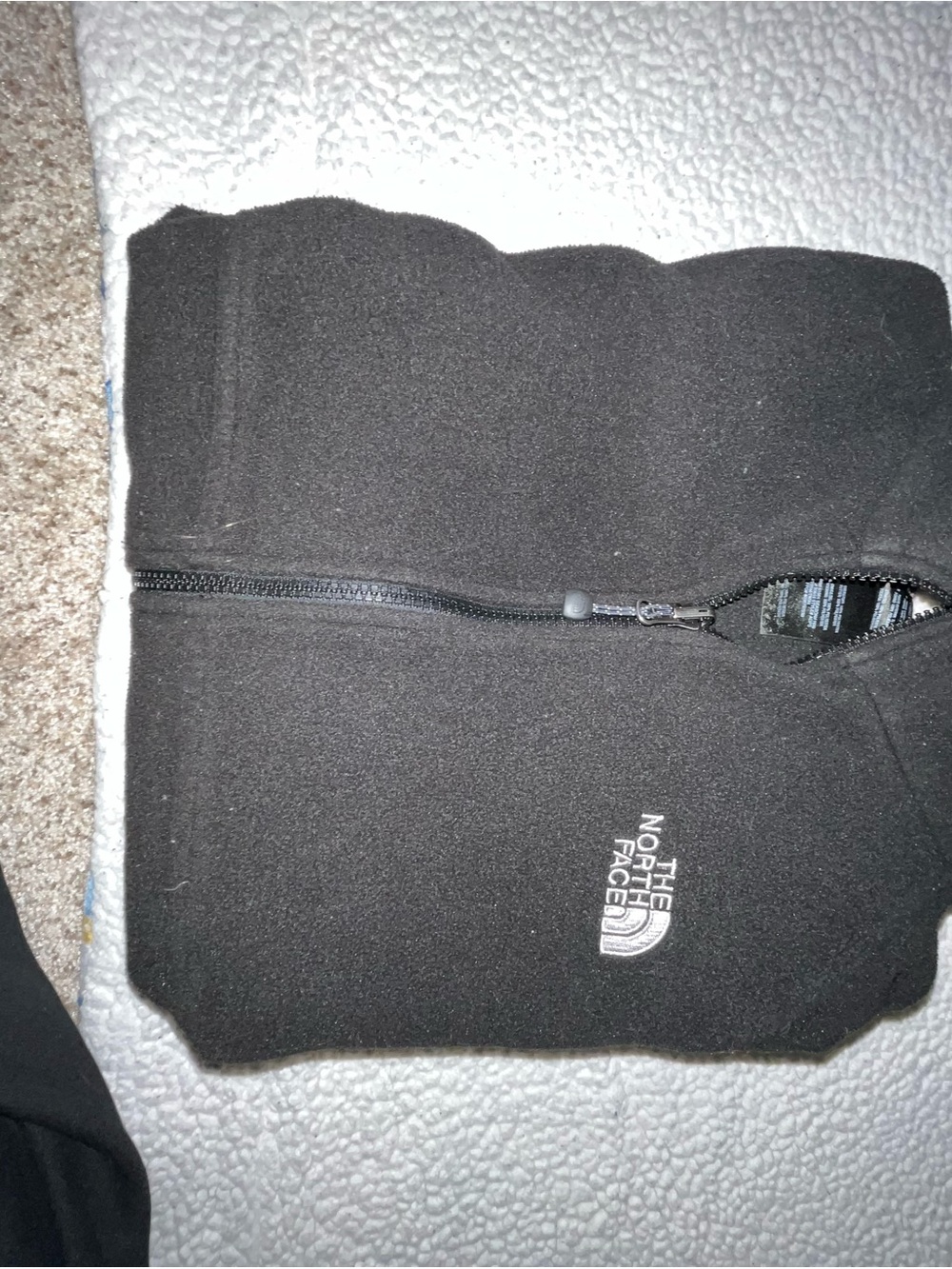 The North Face Black Full-Zip Fleece Jacket
